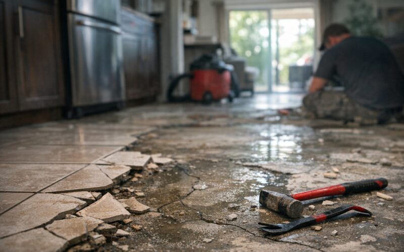 Flood Damage to Concrete Slab Foundations in Florida