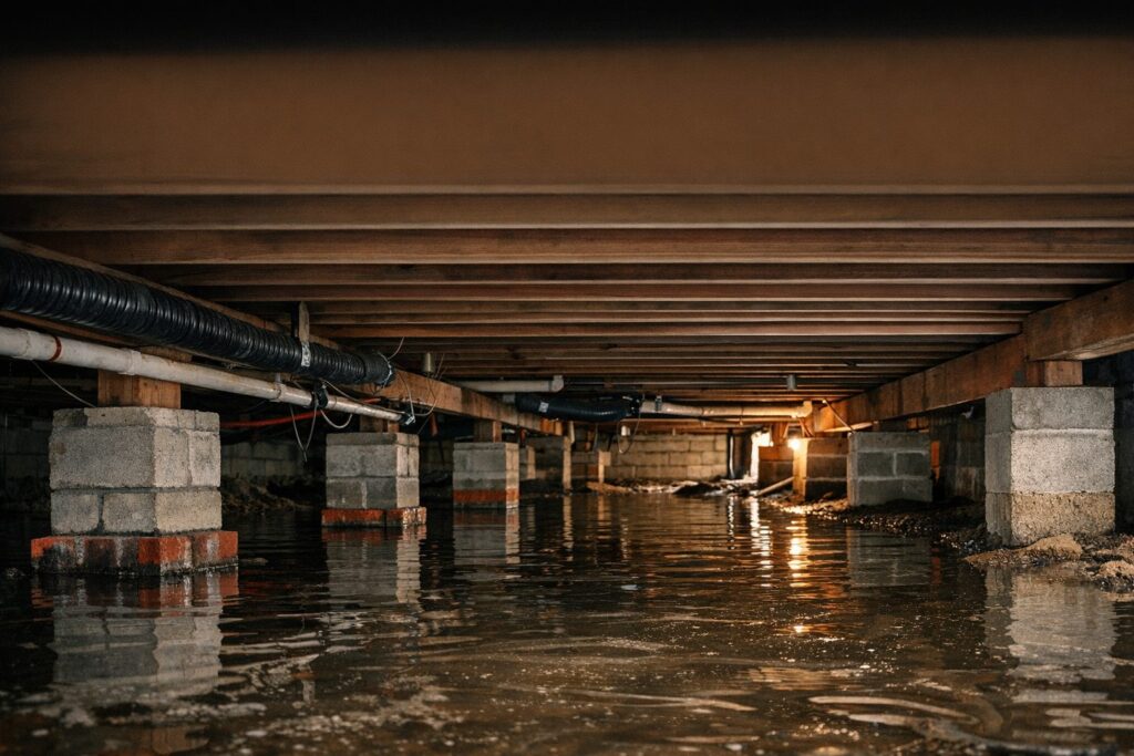 WrightWay Emergency Services — Crawl Space Moisture Problems in Florida Homes