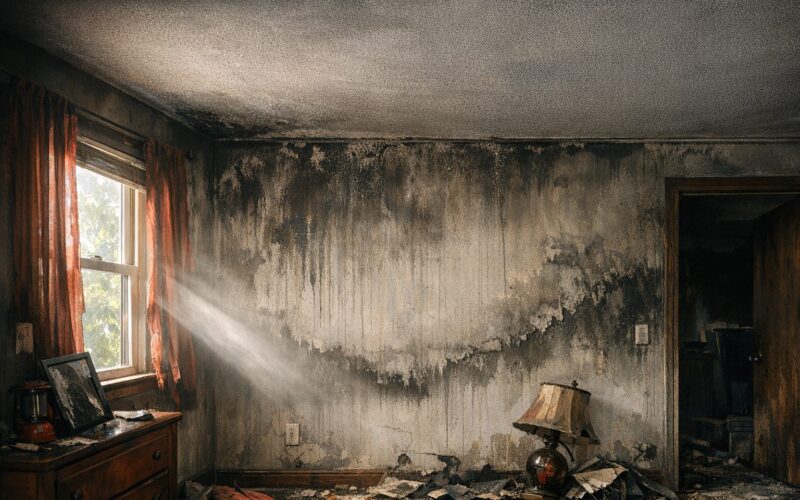WrightWay Emergency Services — How to Clean Smoke Damage from Walls and Ceilings