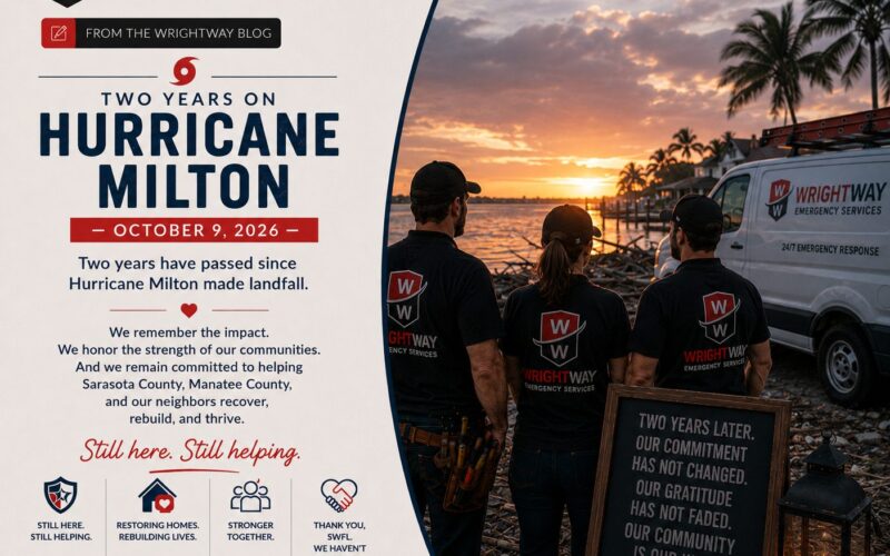 Two Years On — Hurricane Milton — WrightWay Emergency Services