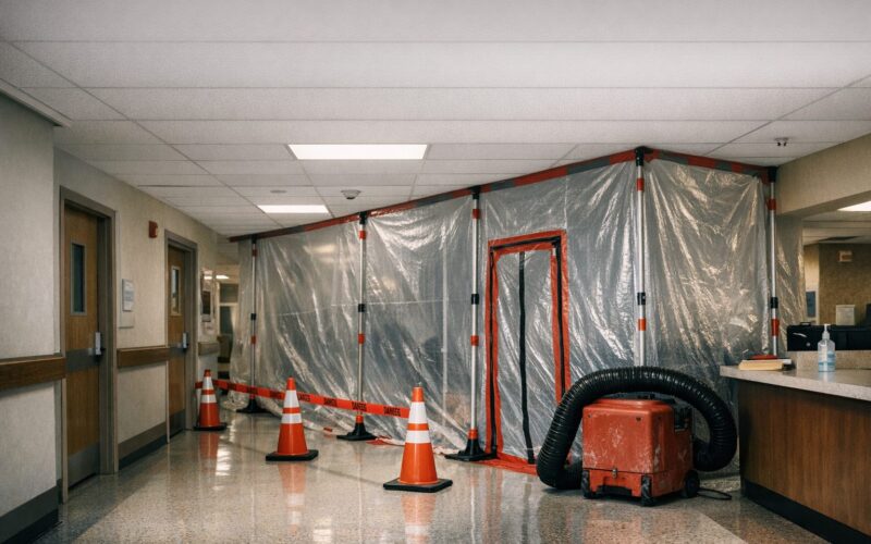 WrightWay Emergency Services — ICRA Compliance During Healthcare Facility Restoration