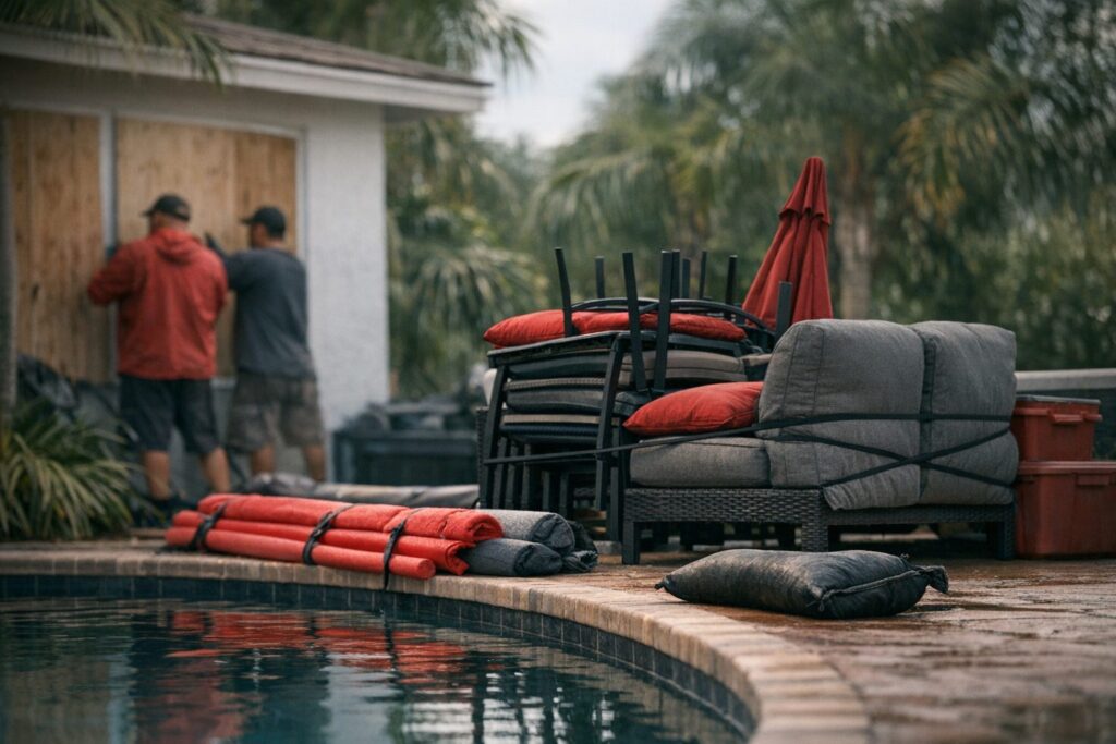 What to Do With Your Pool Before a Hurricane