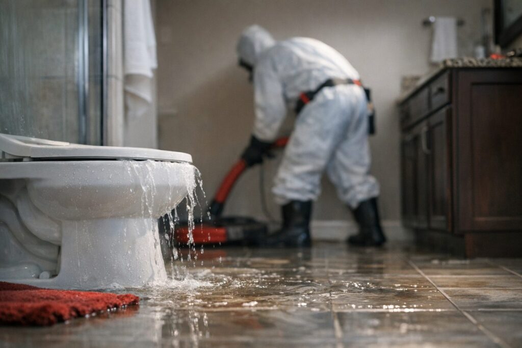 How to Clean Up After Sewage Flooding: Category 3 Water Guide