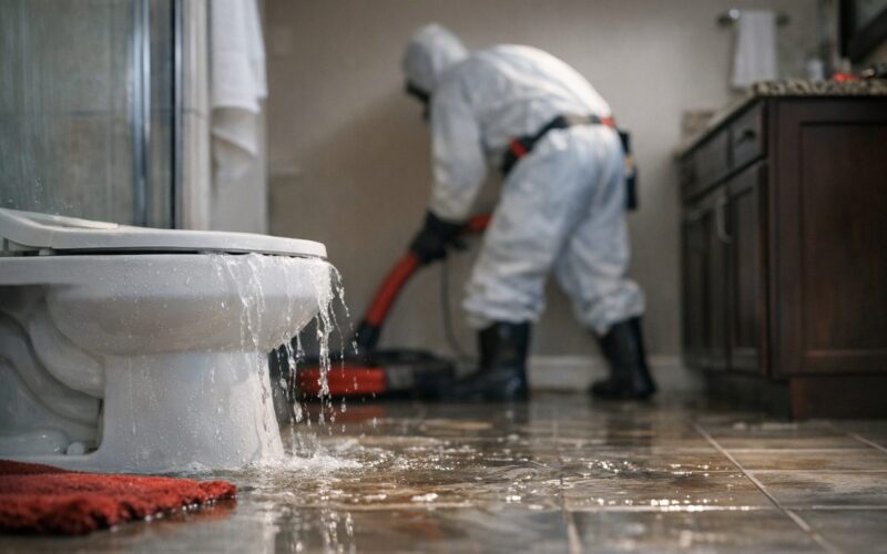How to Clean Up After Sewage Flooding: Category 3 Water Guide