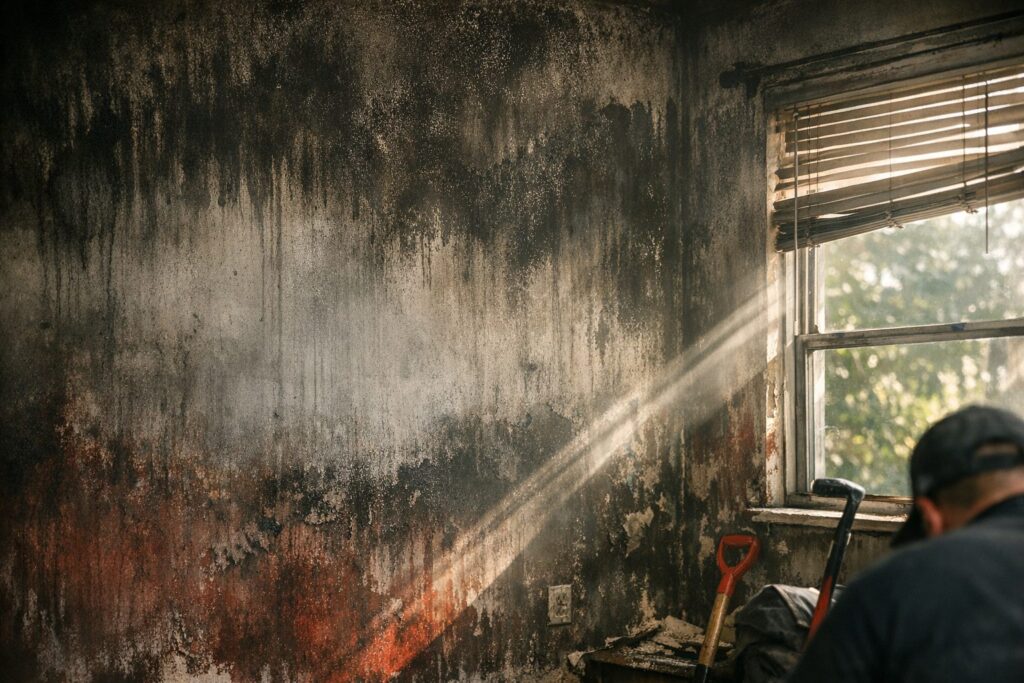 Smoke Damage in Rooms the Fire Never Reached