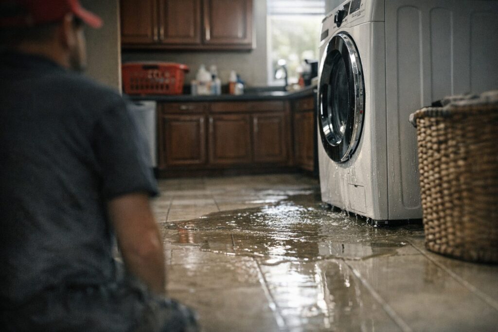 Washing Machine Overflow: Emergency Response Checklist