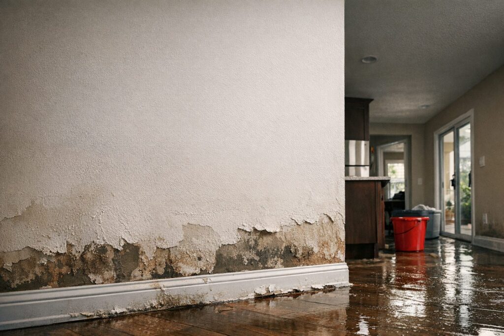 WrightWay Emergency Services — Before & After: Inside a Water Damage Restoration Project