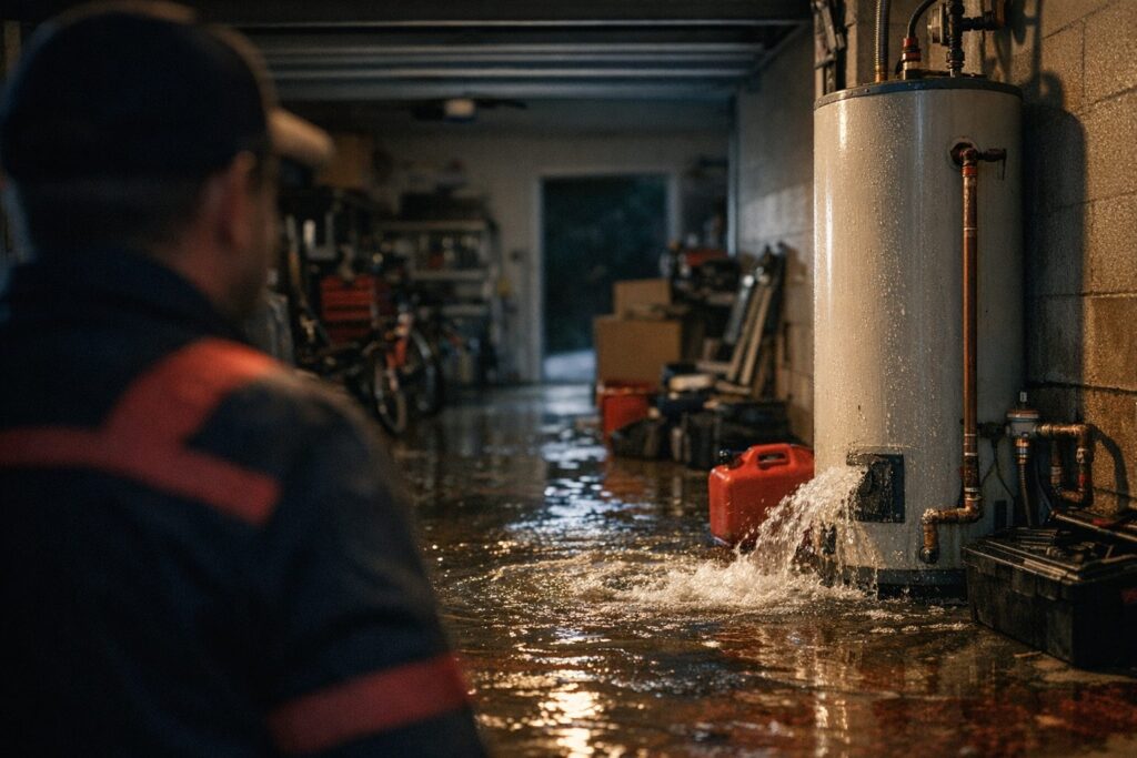 What to Do When Your Water Heater Bursts at 2 AM