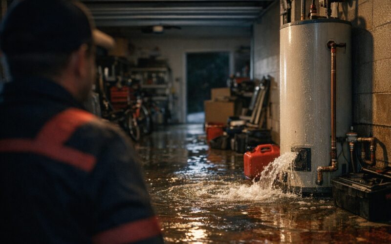 What to Do When Your Water Heater Bursts at 2 AM